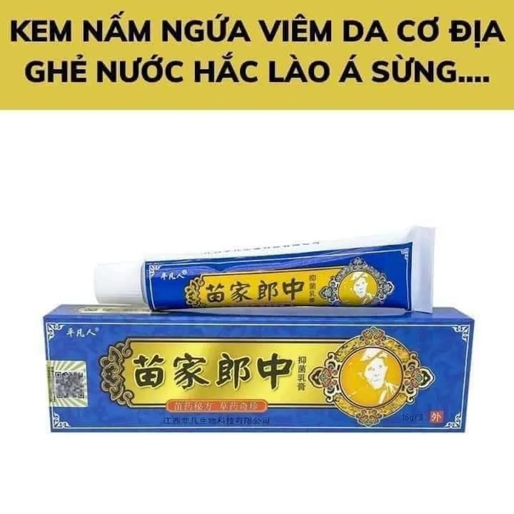 Kem Đặc Trị Hắc Lào, Lang Ben, Nấm Ngứa, Nấm Đầu, Viêm Cơ Địa Kt1-gdn