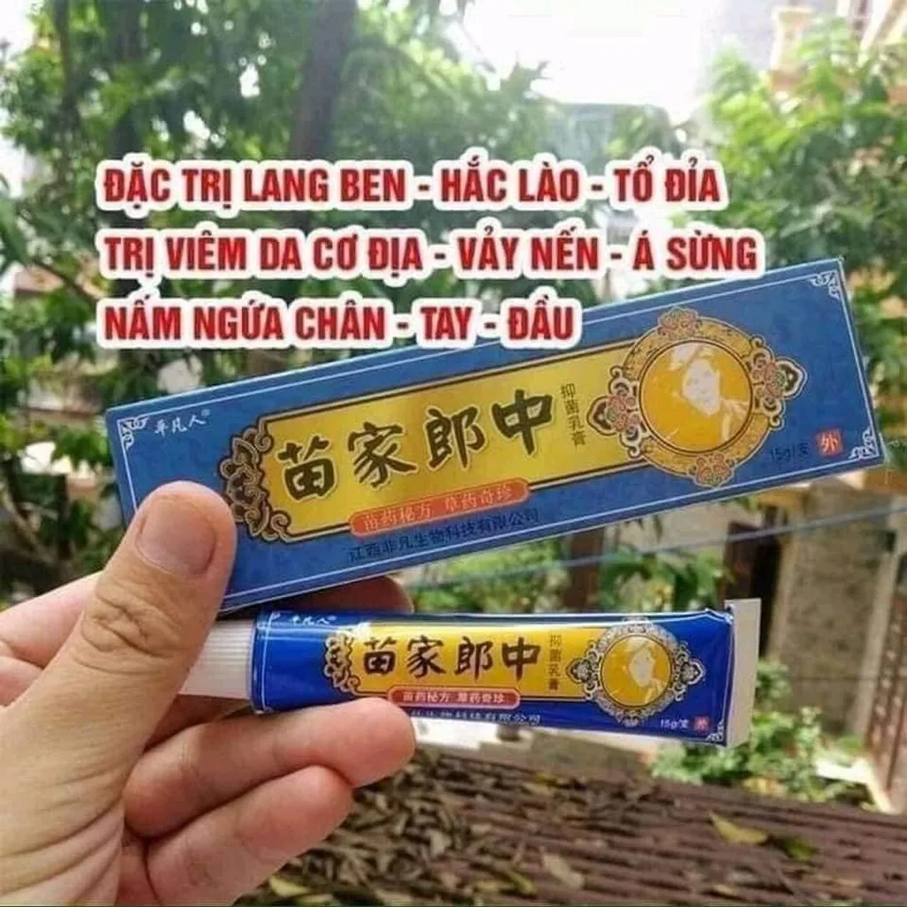 Alternative view of Kem Đặc Trị Hắc Lào, Lang Ben, Nấm Ngứa, Nấm Đầu, Viêm Cơ Địa Kt1-gdn