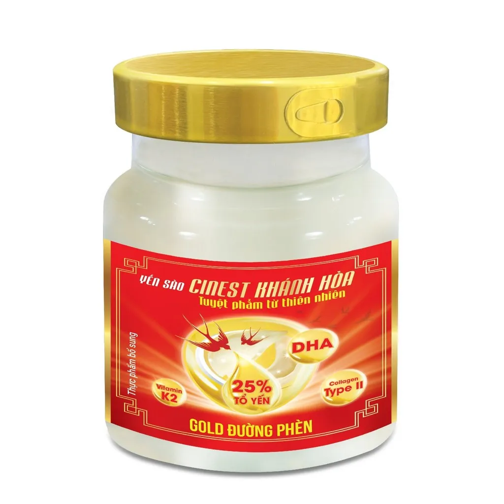 Alternative view of (lọ) Yến Sào Cinest 25% Gold Đường Phèn 70ml - Franci