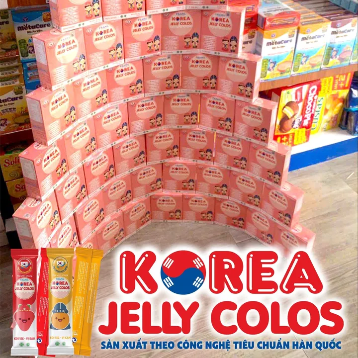 Alternative view of Thạch Korea Jelly Colos Hộp 20 Gói - Franci.