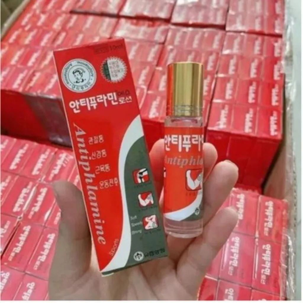 Dầu Nóng Xoa Bóp Hàn Quốc 10ml Dạng Lăn - Gdn
