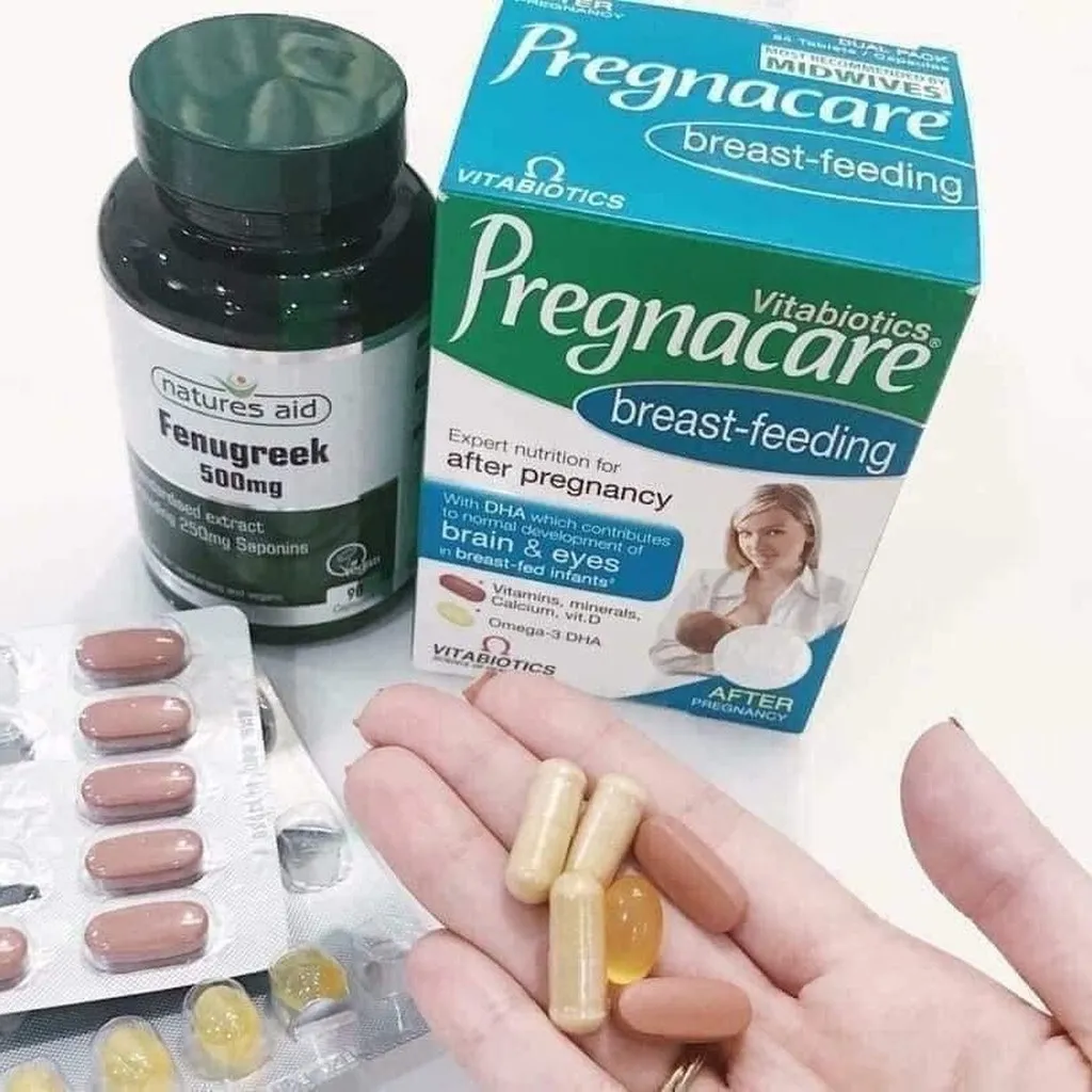 Alternative view of Vitamin Cho Phụ Nữ Sau Sinh Pregnacare Breastfeeding 84 Viên - Vitabiotics