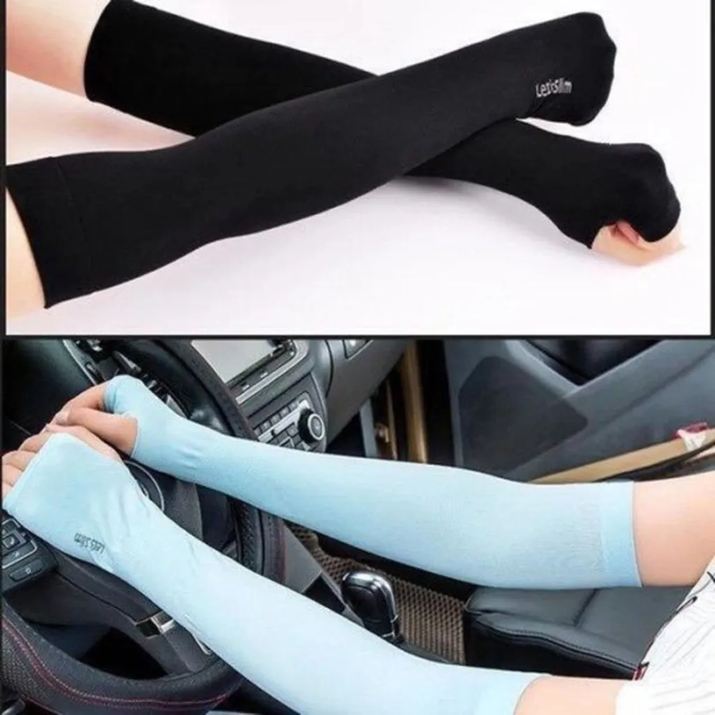 Găng Tay Chống Nắng Aqua, Let Slim Màu Ngẫu Nhiên - Be Yourself