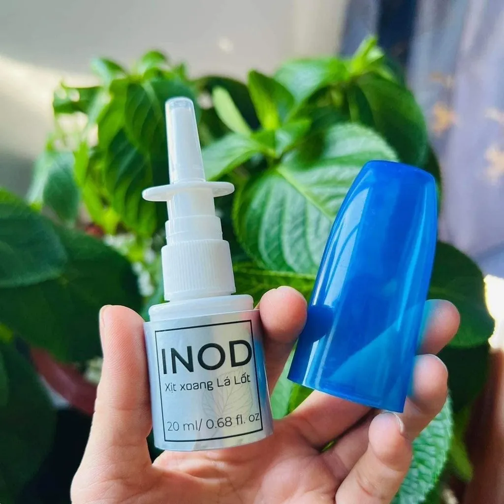 Xịt Xoang Inod Huyền Phi Lá Nốt 20ml Hỗ Trợ Viêm Xoang Mũi Thông Mũi
