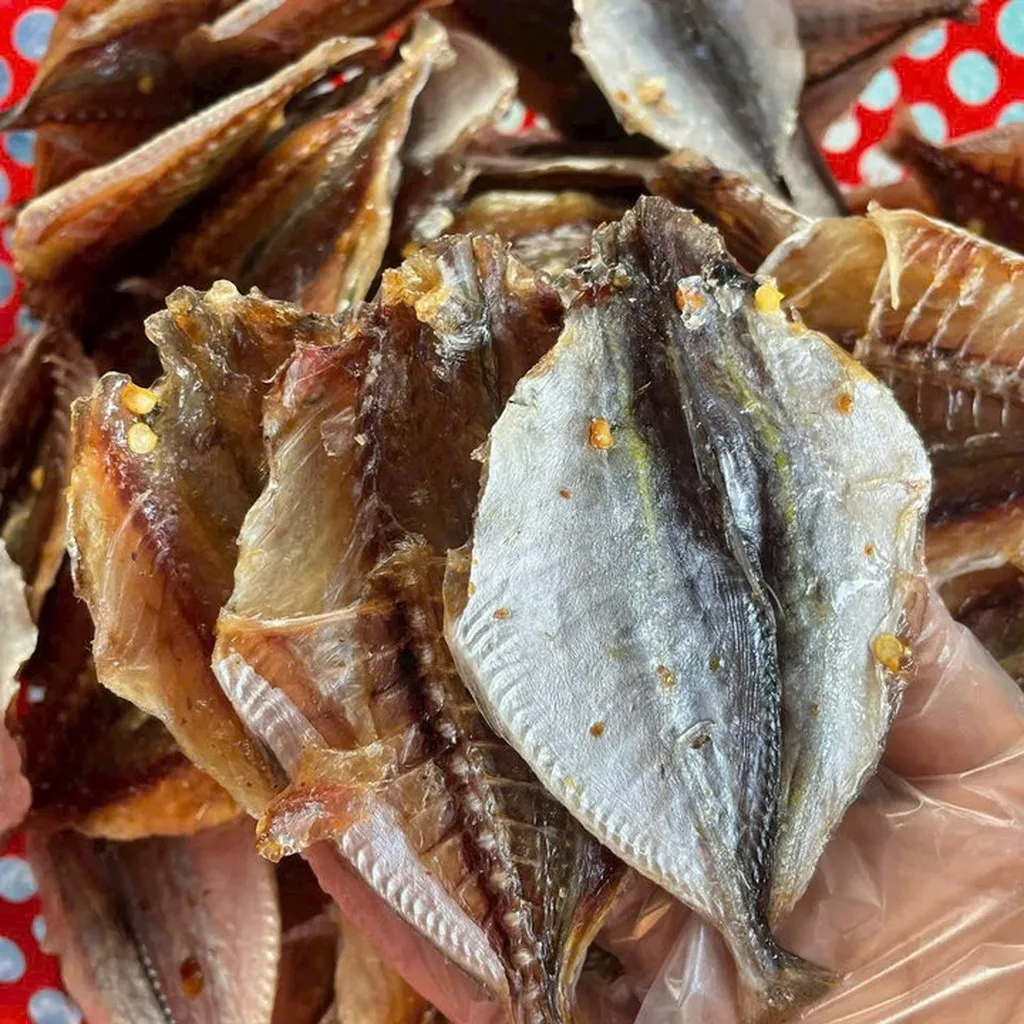 Khô Cá Chỉ Vàng Ướp Vị Mặn Ngọt Vừa Ăn 500g - Vựa Khô Bến Tre