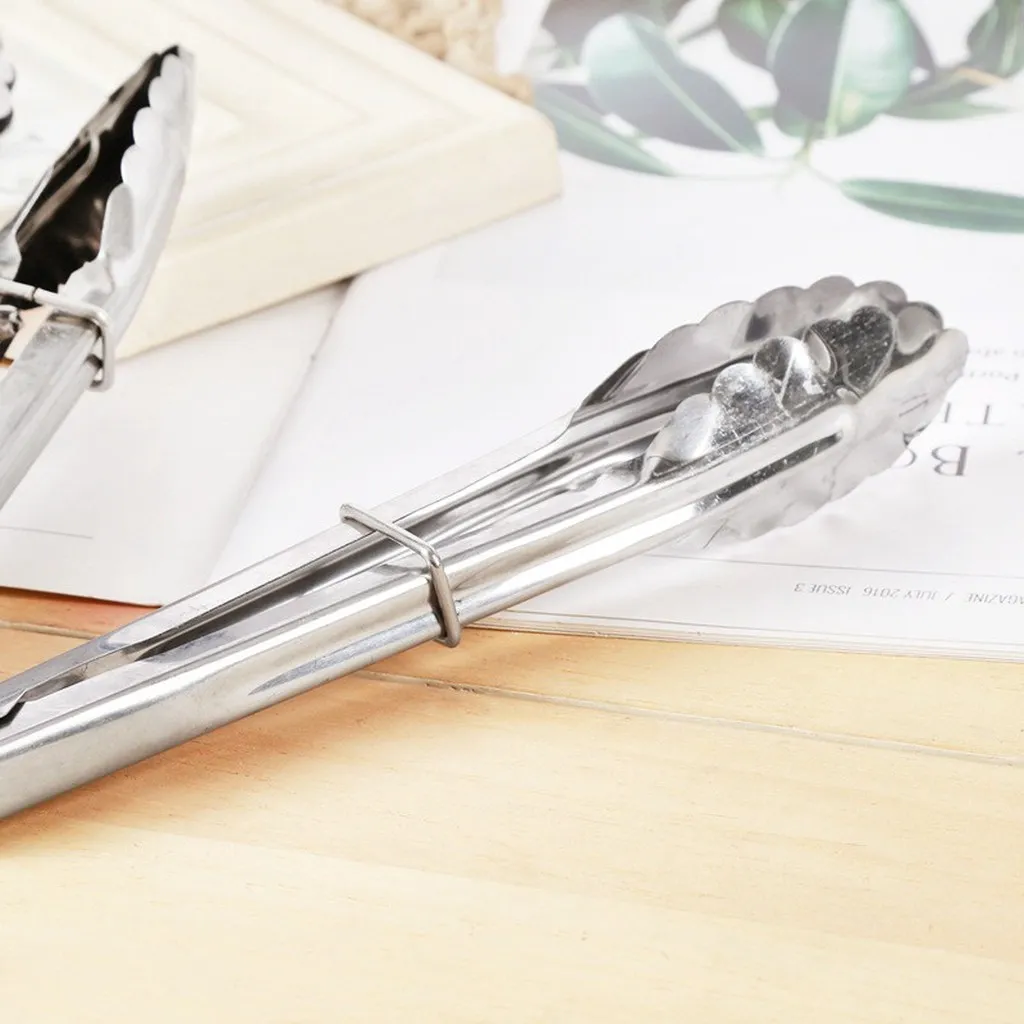 Kẹp Gắp Thức Ăn Inox Kiểu Buffet 18x3.5cm - Gdn