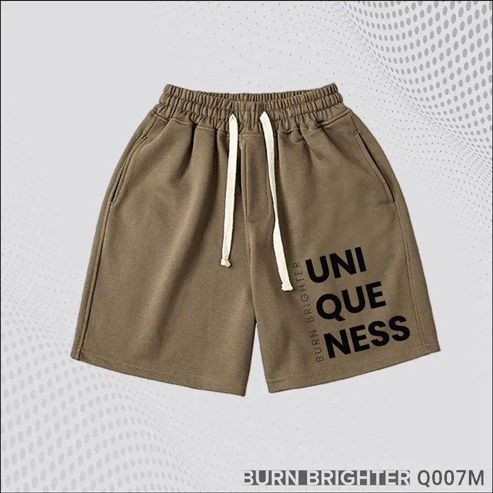 Alternative view of Quần Short Unisex Q007 - Burn Brighter
