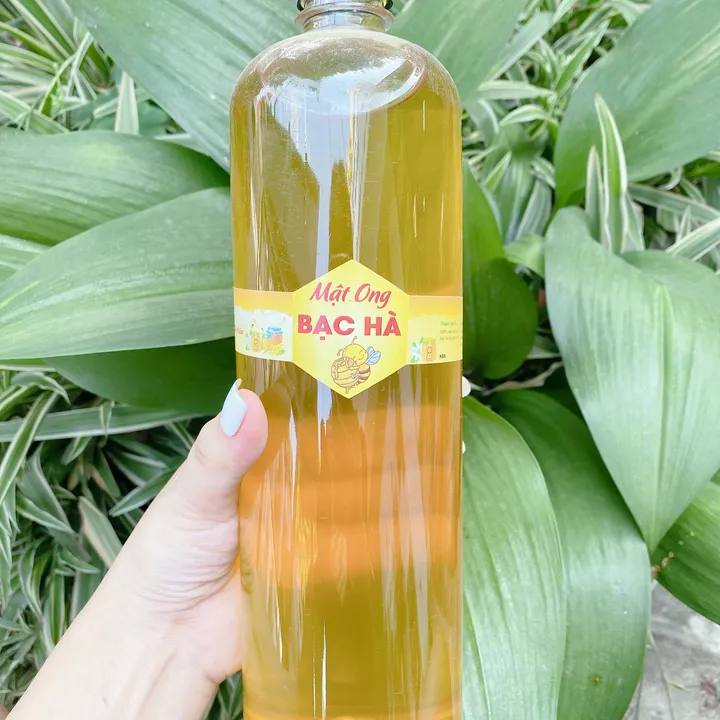 Alternative view of Mật Ong Bạc Hà Hà Giang Nguyên Chất, Chai 500ml - 1000ml