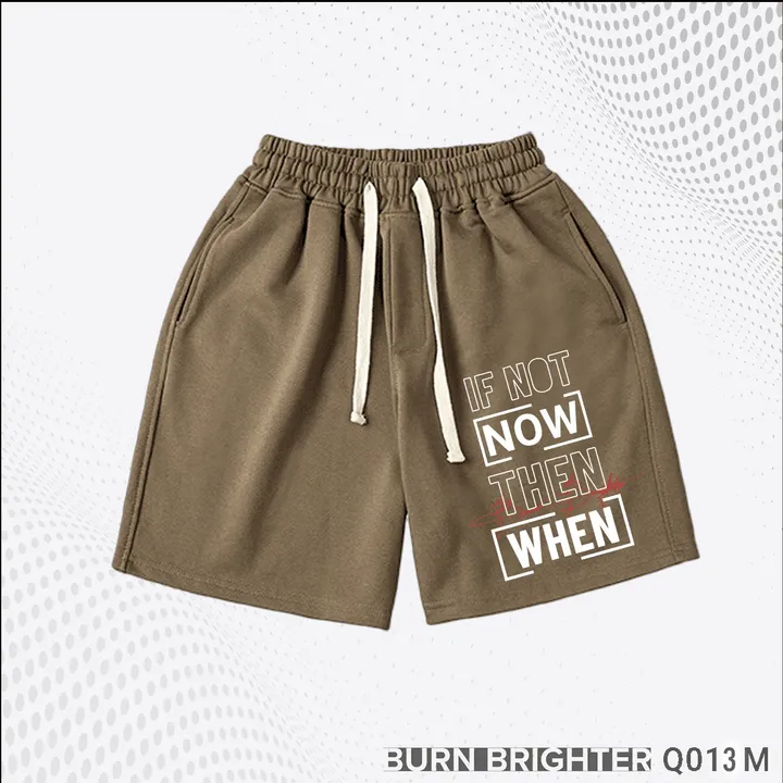 Alternative view of Quần Short Unisex Q013 - Burn Brighter