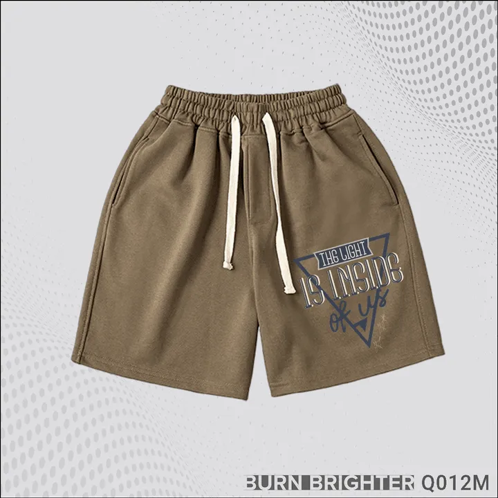 Alternative view of Quần Short Unisex Q012 - Burn Brighter