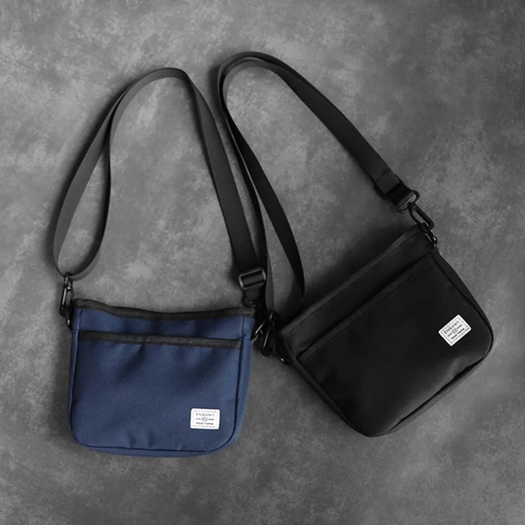 Túi Messenger Nam Đeo Chéo Nhỏ Gọn Vải Oxford Chống Thấm Nước Phong Cách Cổ Điển Tdc16