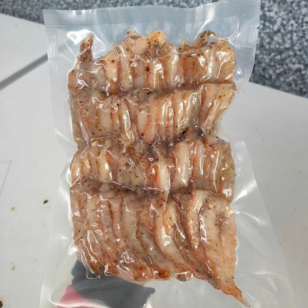 Tôm Chẻ Ướp Tiêu Đường Phơi Khô 500g - Vựa Khô Bến Tre