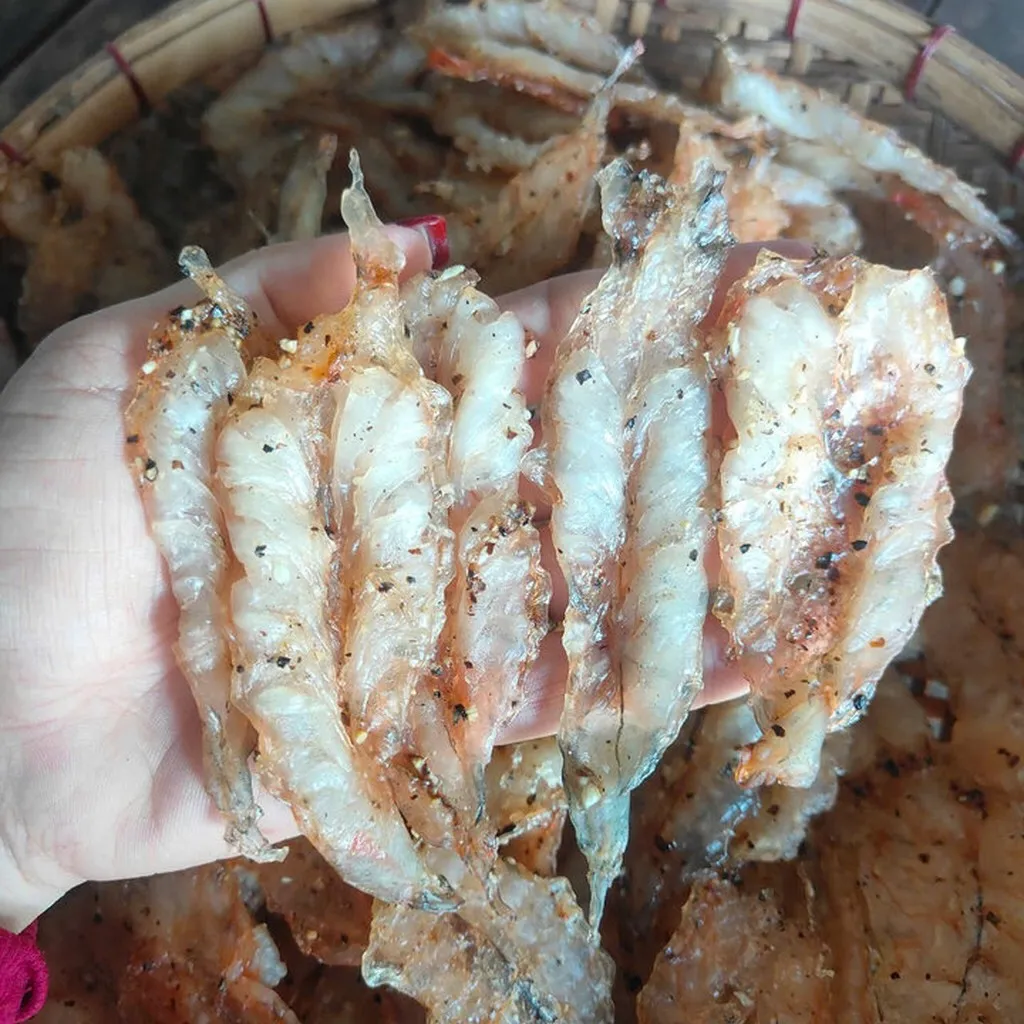 Alternative view of Tôm Chẻ Ướp Tiêu Đường Phơi Khô 500g - Vựa Khô Bến Tre
