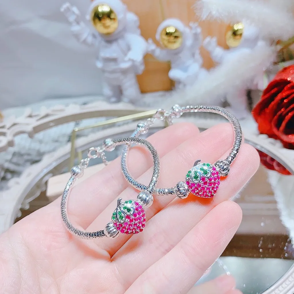 Vòng Bạc Dâu Tây Bạc Ta Xinh Cho Bé - Thắng Giang