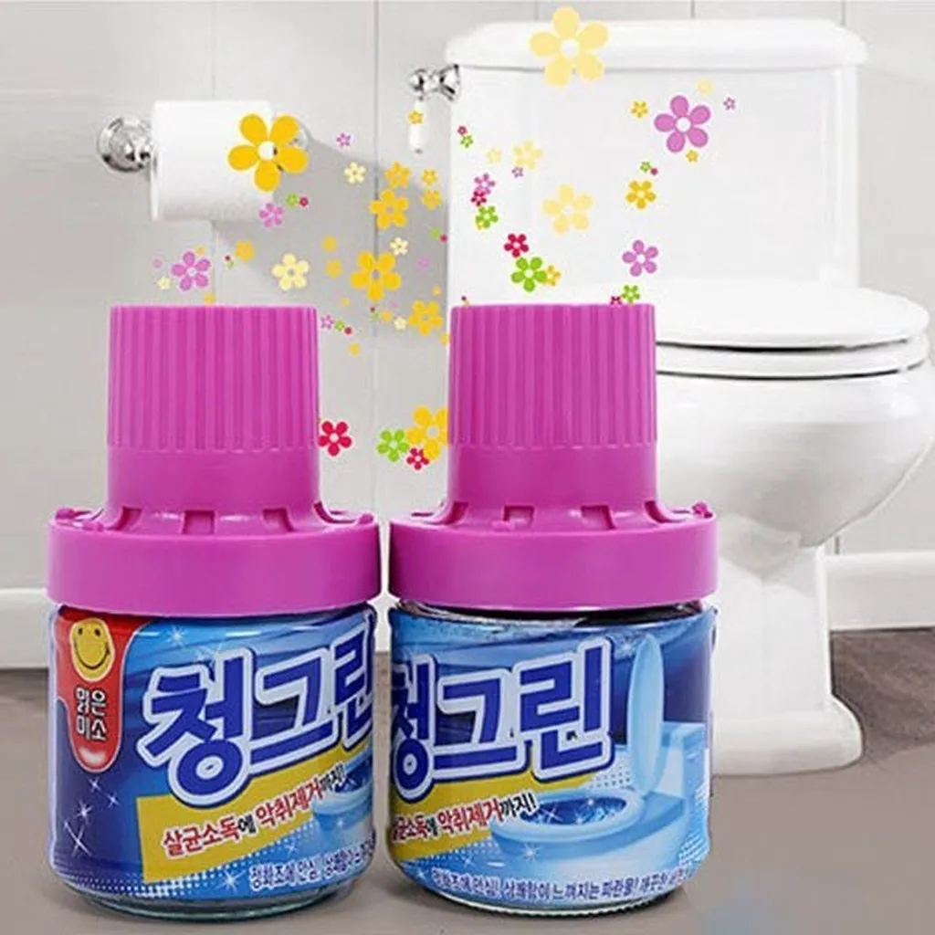Lọ Thả Bồn Cầu Hàn Quốc 180g - Silver
