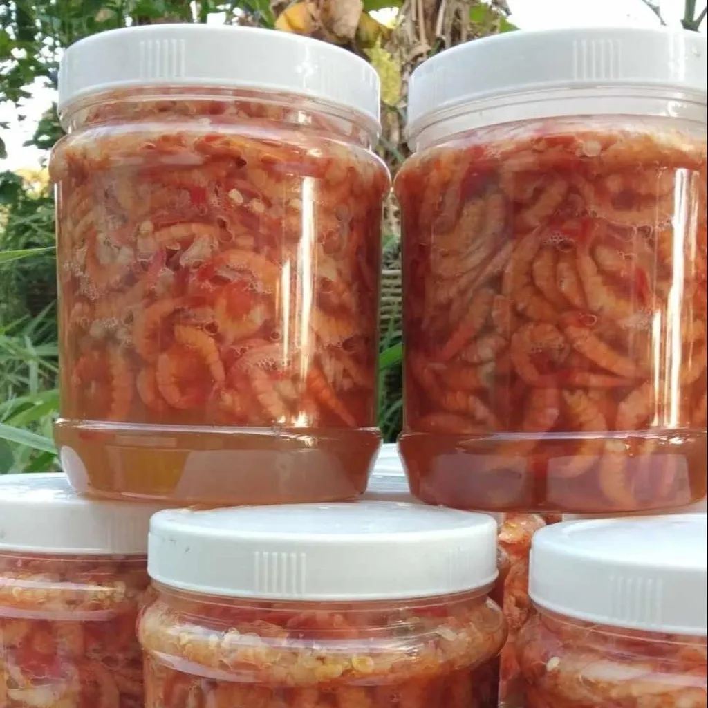 Mắm Tép Nguyên Con Chưa Trộn Đu Đủ 800g - Vựa Khô Bến Tre