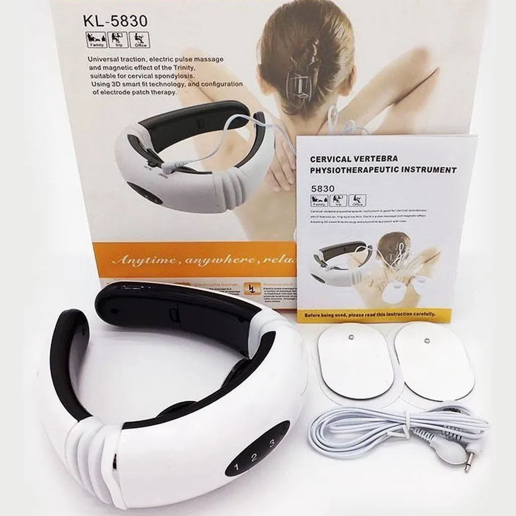 Máy Massage Cổ Vai Gáy Đa Chiều - Silver