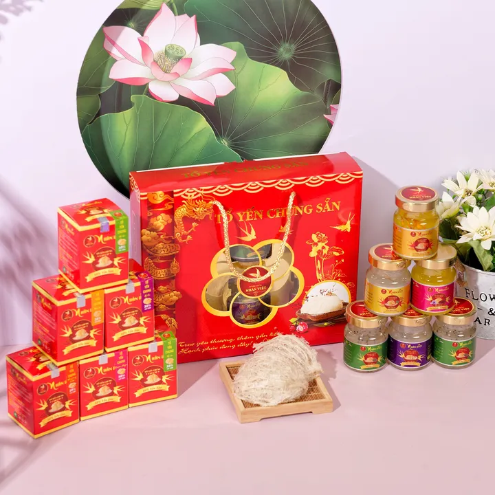 Alternative view of Lốc 6 Hũ Yến Sào 30% Yến Chưng Mix Đủ Vị Nhân Việt Hũ 70ml - Nhân Việt