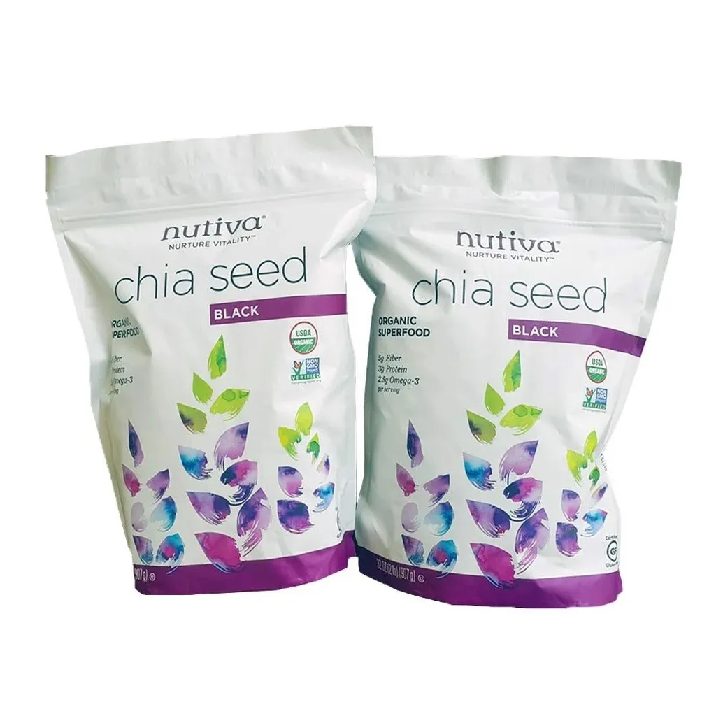 Hạt Chia Nutiva Chia Seed Cao Cấp Từ Mỹ (907gr) - Minh Ngọc