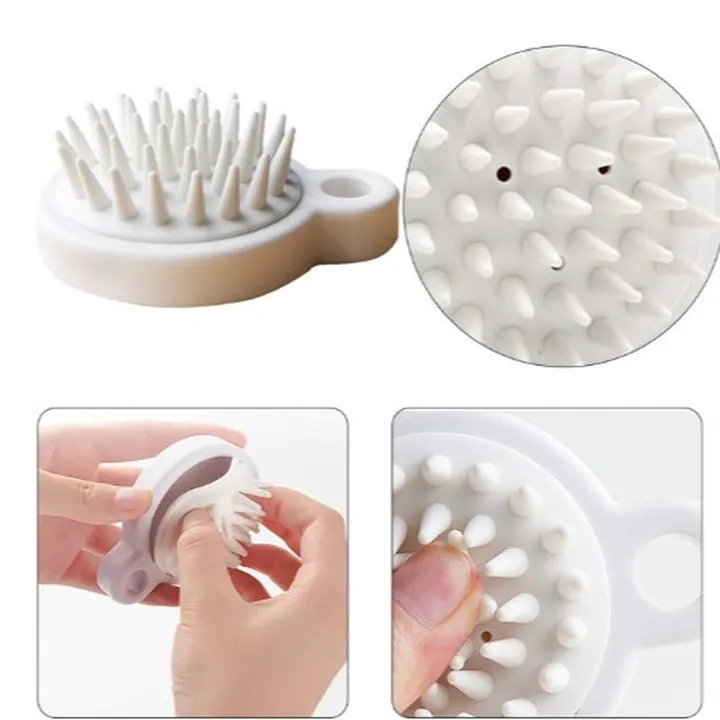Lược Gội Đầu Silicone, Mát Xa Da Đầu, Giảm Rụng Tóc, Kích Thích Mọc Tóc - Gdn