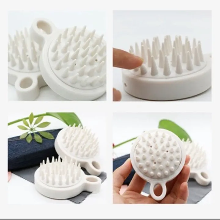 Alternative view of Lược Gội Đầu Silicone, Mát Xa Da Đầu, Giảm Rụng Tóc, Kích Thích Mọc Tóc - Gdn