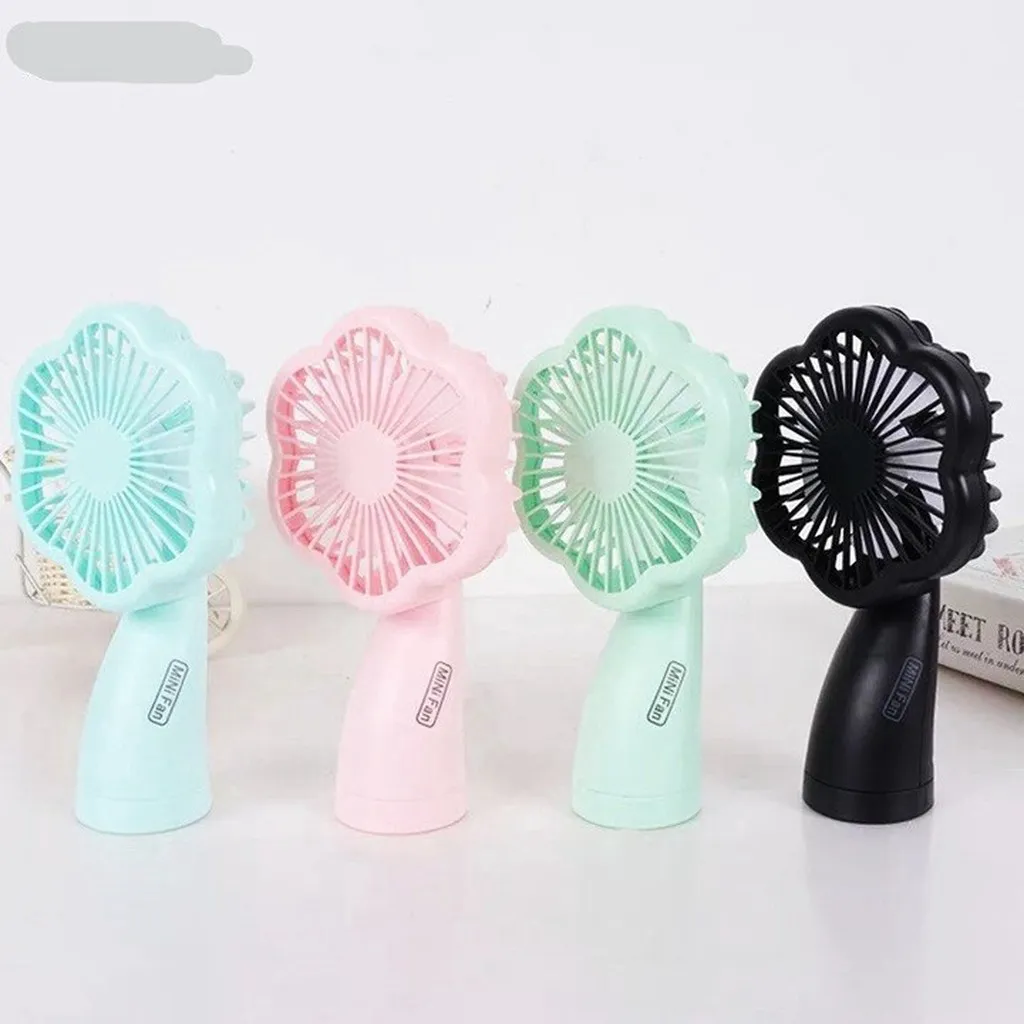 Alternative view of Quạt Sạc Usb Mini Cầm Tay Hình Hoa Mai (màu Giao Ngẫu Nhiên) - Shop Mẹ Bống