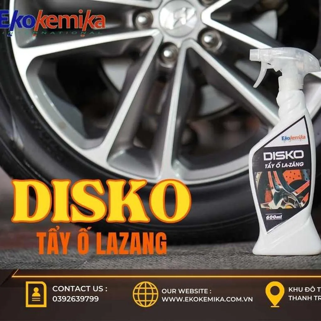 Dung Dịch Tẩy Ố Lazang Disko 600ml Thương Hiệu Ekokemika