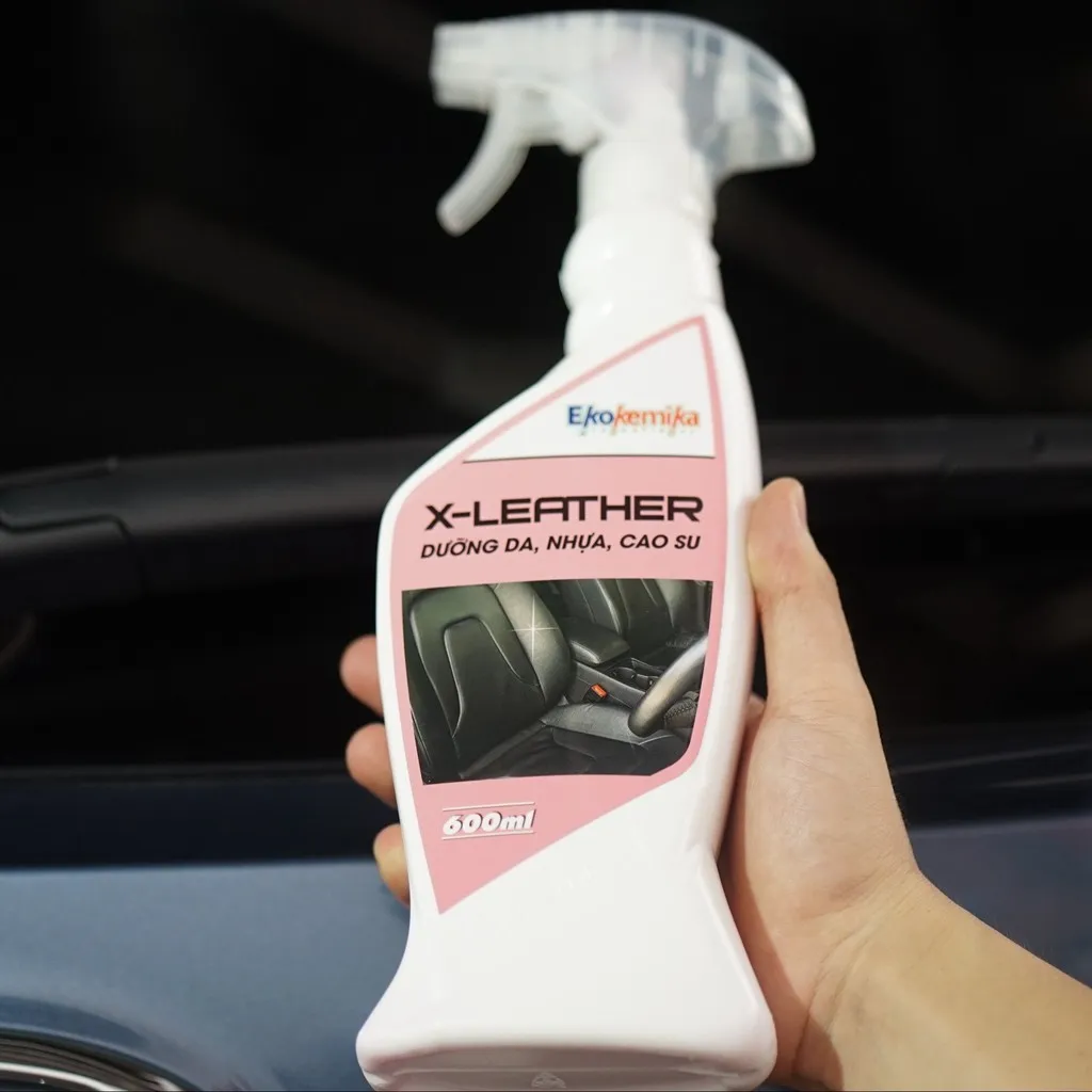 Alternative view of Dung Dịch Dưỡng Da, Nhựa, Cao Su X-leather 600ml Thương Hiệu Ekokemika