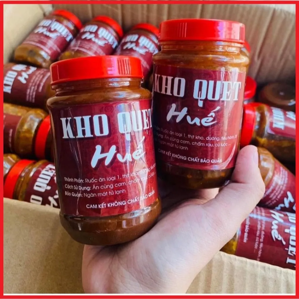 Kho Quẹt Huế, Đặc Sản Huế Hũ 300g Chính Hãng - Quện, Sánh, Thơm Ngon Ctb382 - Bechip