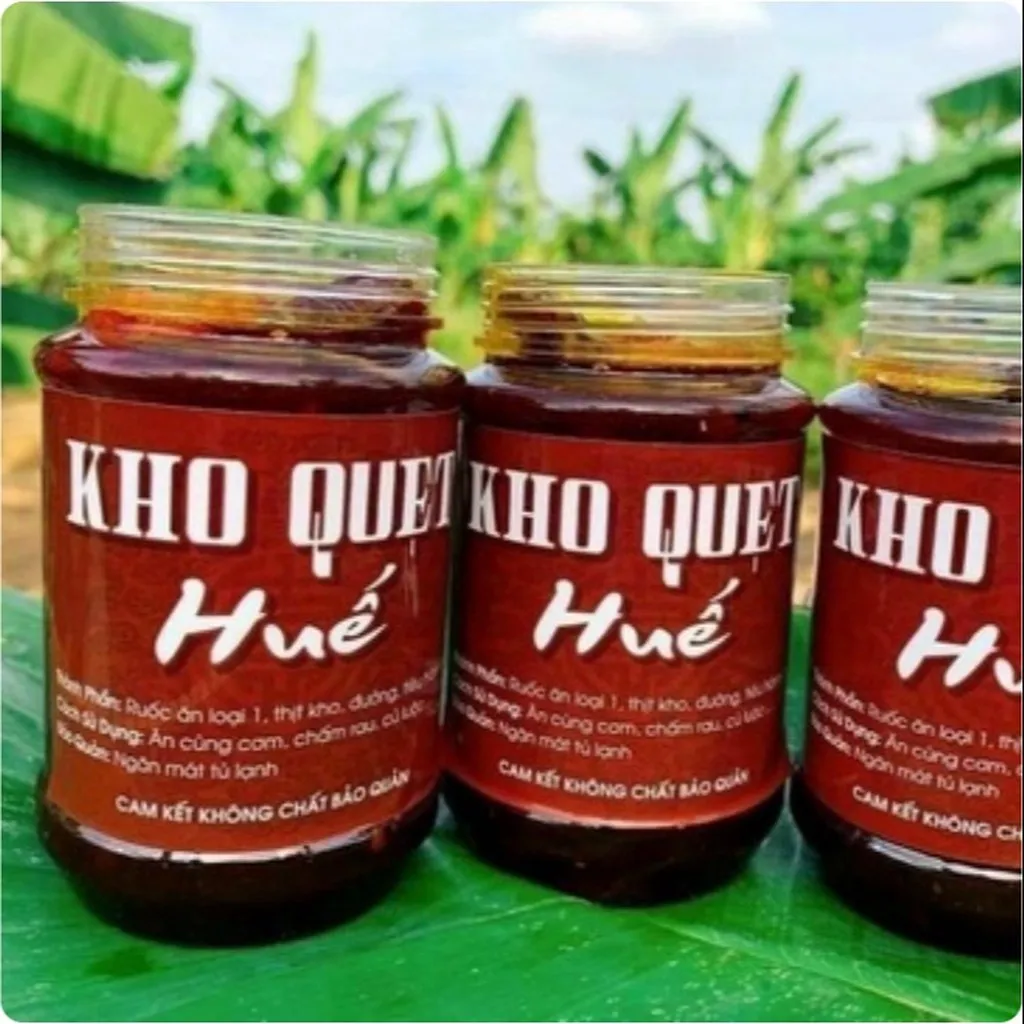 Alternative view of Kho Quẹt Huế, Đặc Sản Huế Hũ 300g Chính Hãng - Quện, Sánh, Thơm Ngon Ctb382 - Bechip