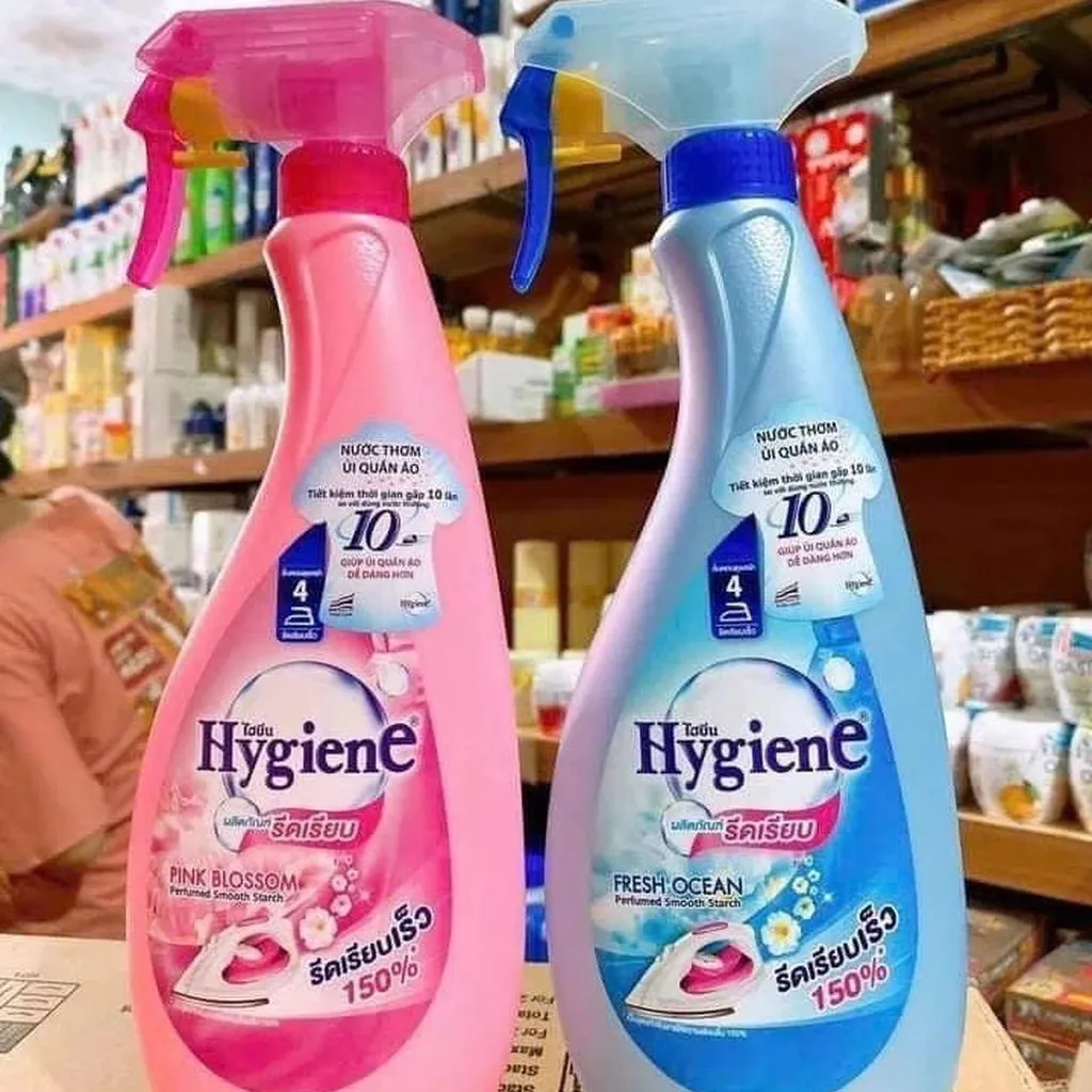 Chai Xịt Ủi Thơm Quần Áo Hygiene Thái Lan 550ml - Su