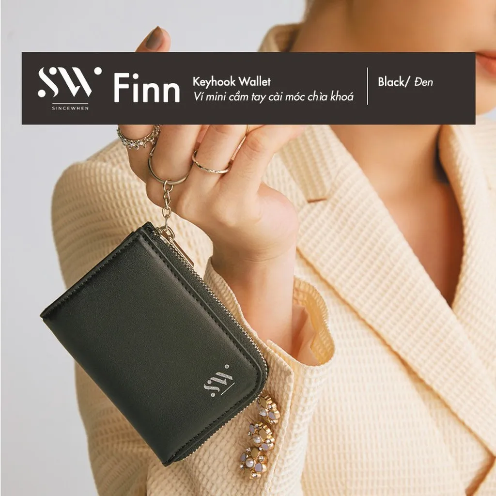 Alternative view of Ví Ngắn Finn Cài Móc Chìa Khoá (keyhook Wallet) - Sincewhen