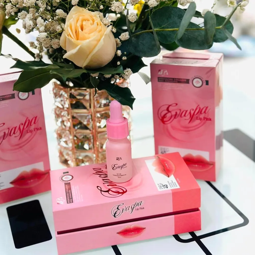 Alternative view of Serum Dưỡng Môi Evaspa Lip Pink Giúp Dưỡng Ẩm, Làm Mềm Môi, Ngăn Ngừa Và Cải Thiện Tình Trạng Môi Khô Nẻ, Bong Tróc Lọ 10ml