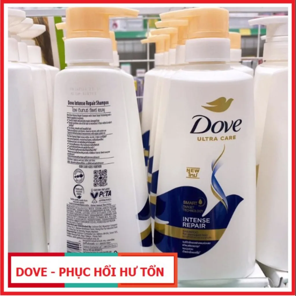 Gội Dove Thái Lan - Ngăn Rụng Tóc, Làm Mượt Tóc, Phục Hồi Tóc Hư Tổn 410ml Ctb397 - Bechip