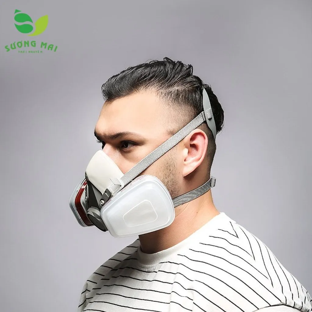Alternative view of Mặt Nạ Phòng Độc 3m 6200 Kèm Phin Lọc Hơi Hữu Cơ 3m 6001