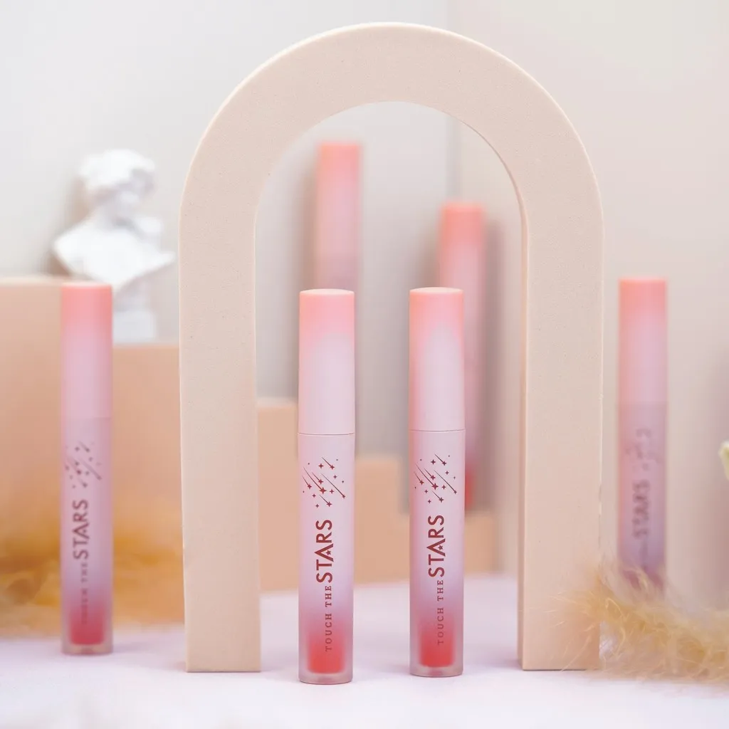 Alternative view of Set 2 Son Kem Lì Rosy Touch The Stars Velvet Tint - Rosy