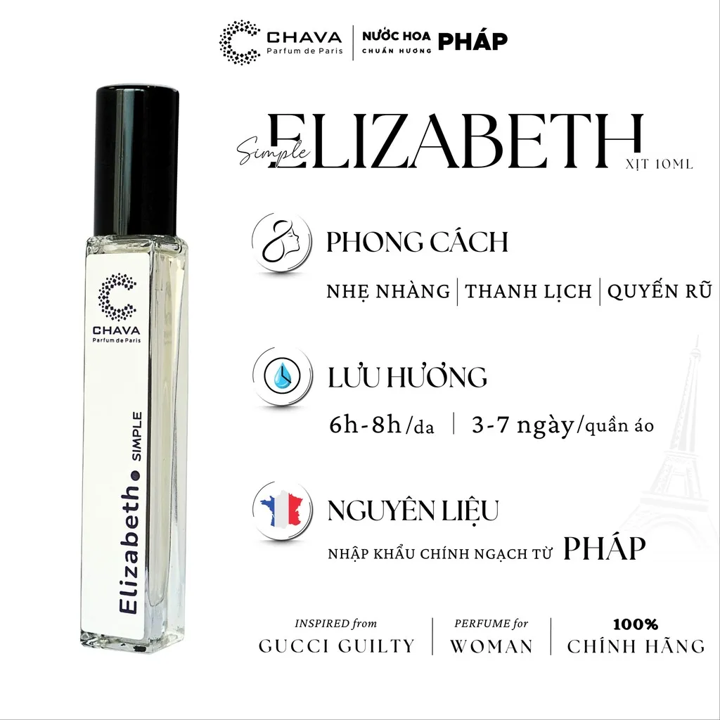 Alternative view of [combo Quà Tặng] 2 Son Kem Lì Touch The Stars + 1 Nước Hoa Simple 10ml - Chava