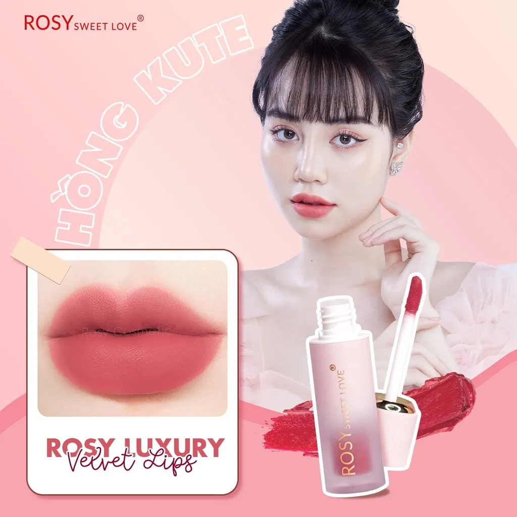 Alternative view of [combo Quà Tặng] 1 Nước Hoa Simple 50ml + 1 Son Kem Lì Rosy Luxury - Chava