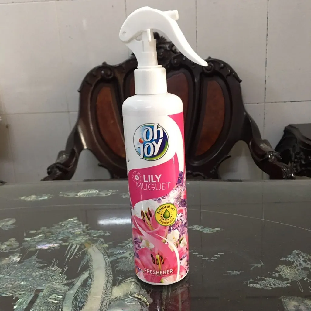 Xịt Thơm Phòng & Kháng Khuẩn Lily 300 Ml - Ohjoy
