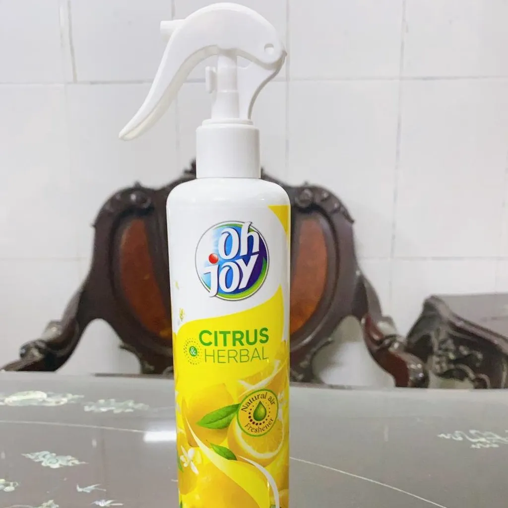 Xịt Thơm Phòng & Kháng Khuẩn Citrus 300ml - Ohjoy