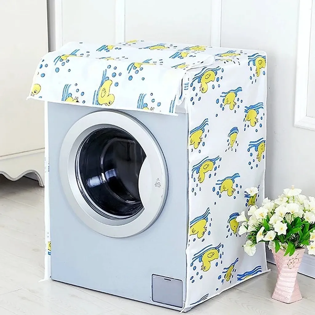 Alternative view of Bọc Máy Giặt, Áo Trùm Máy Giặt Cửa Trên Cửa Ngang Có Khóa Kéo Ctb405 - Bechip
