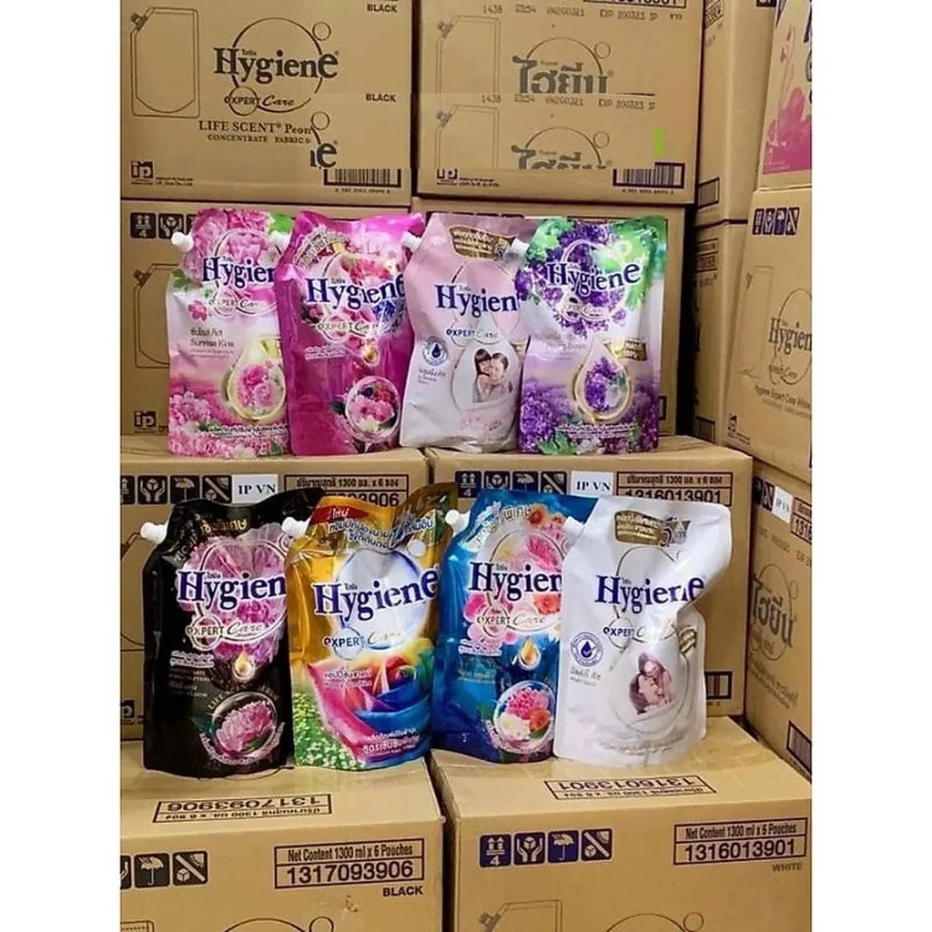 Alternative view of Nước Xả Đậm Đặc Làm Mềm Vải Hygiene Túi 1150 Ml Ctb407 - Bechip