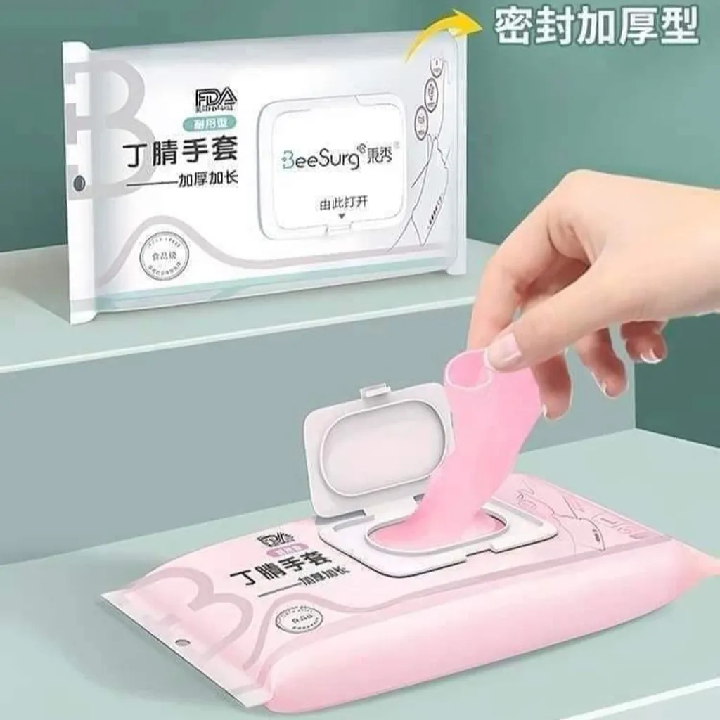 Alternative view of Hộp 30 Chiếc Găng Tay Siêu Dai, Siêu Bền, Sử Dụng Nhiều Lần Ctb408 - Bechip