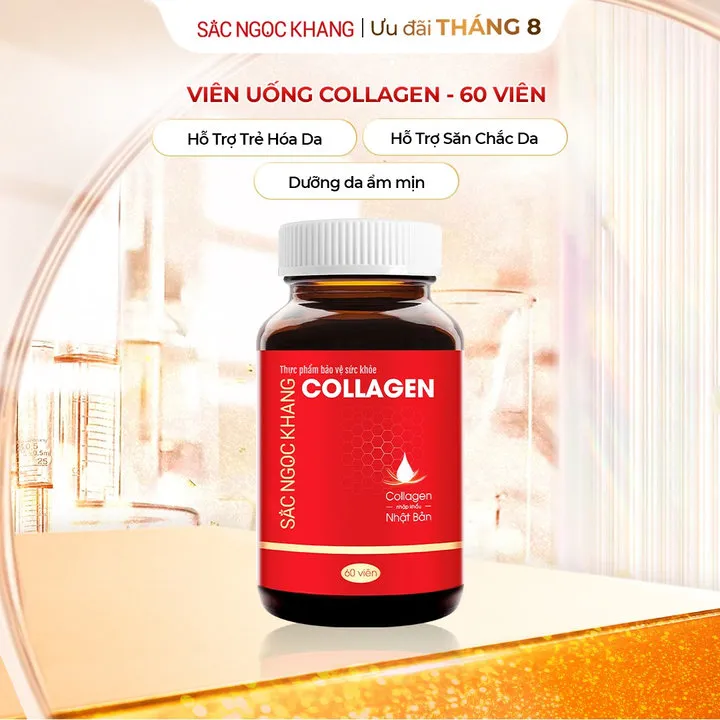 [hộp 60 Viên] Collagen Dipeptide Sắc Ngọc Khang