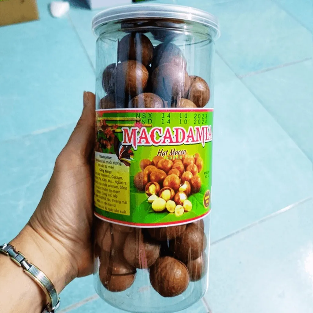 Alternative view of Hạt Macca Đắk Lắk Chuẩn Loại 1, Tặng Kèm Dụng Cụ Tách Vỏ 500g Ctb413 - Bechip