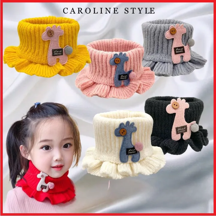 Khăn Len Ống Quàng Cổ Giữ Ấm Cho Bé 2-12 Tuổi Ctb421 - Bechip