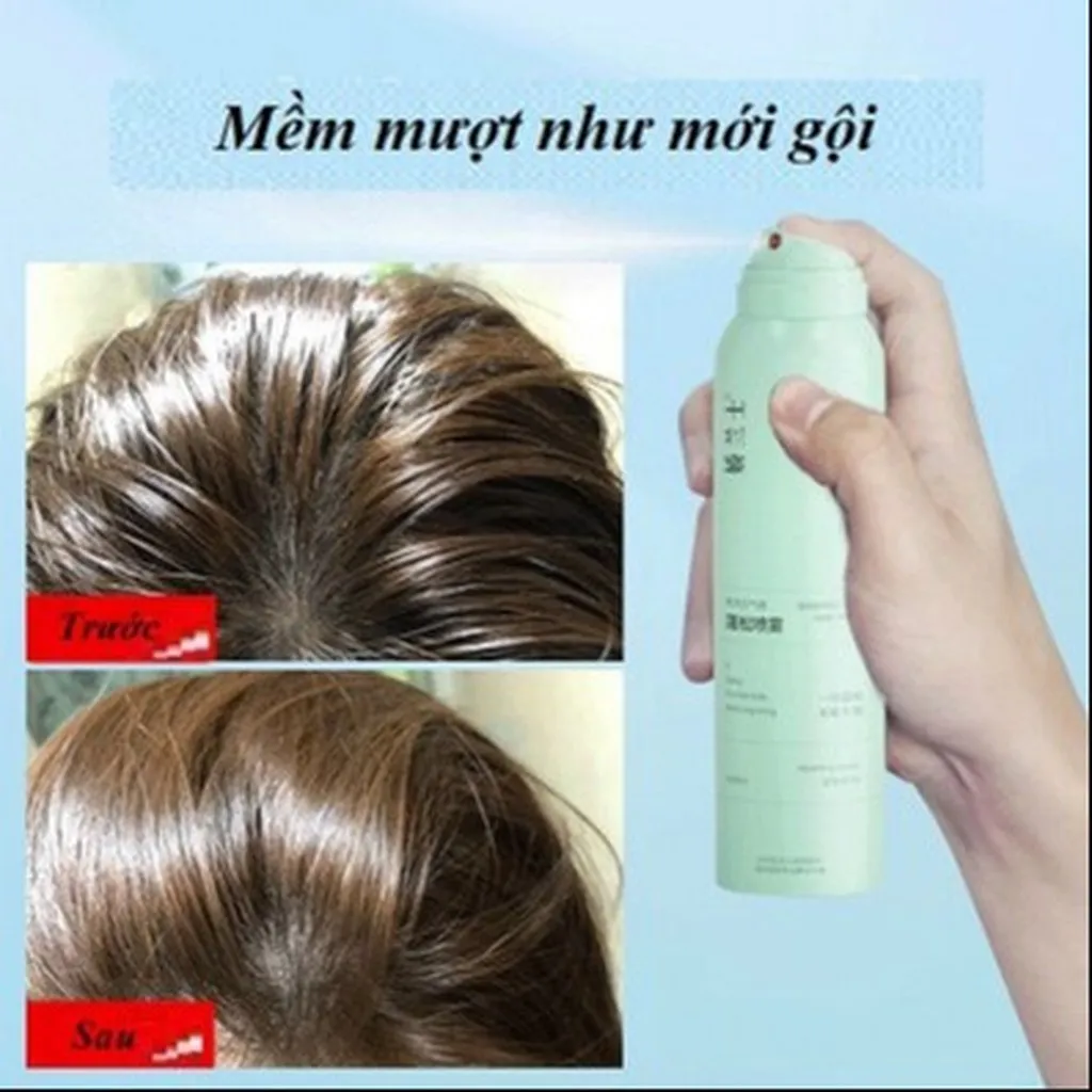 Dầu Gội Khô Dạng Xịt Spes Không Bết Dính, Phồng Tốc - Gdn