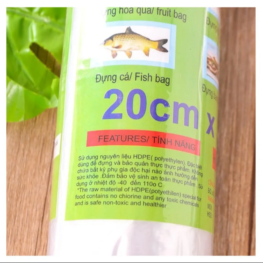 Alternative view of Túi Đựng Thực Phẩm Tự Hủy Sinh Học 20 X 30 X 0.5 Kg Ctb423 - Bechip
