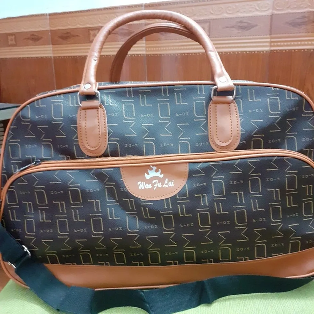 Túi Du Lịch Da Pu Kích Thước Lớn - Shop Mẹ Bống