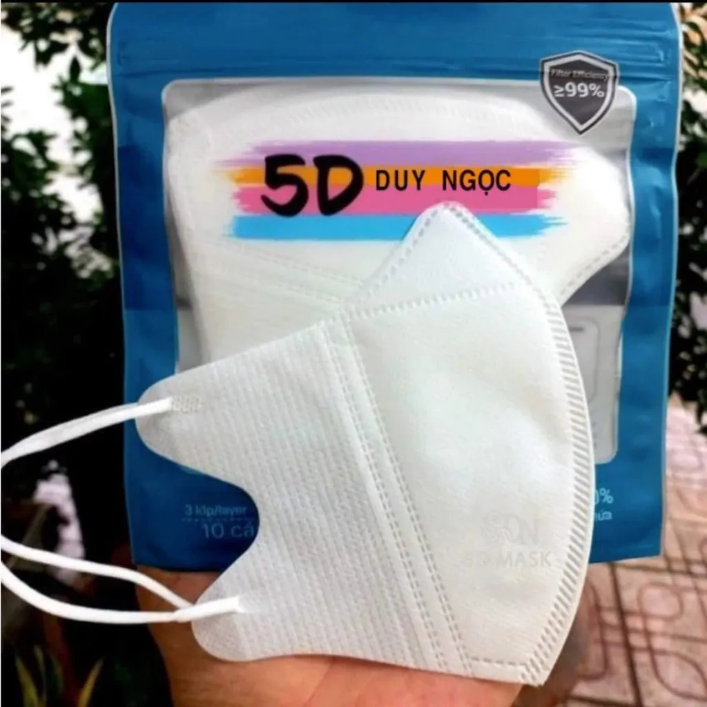 Khẩu Trang Duy Ngọc 5d Thùng 100 Chiếc- Haanh